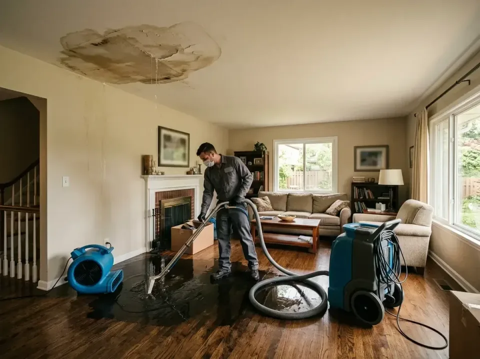 attic-pipe-burst-ceiling-drip-008 — frequently asked questions, Water Damage Restoration & Carpet Care in Solon, IA